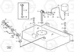 46426 Fuel tank with fitting parts L150E S/N 8001 -, Volvo Construction Equipment