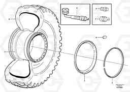 99875 Wheel L90E, Volvo Construction Equipment