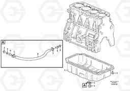 8776 Oil sump MC80B, Volvo Construction Equipment