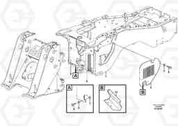 25032 Protecting plates. L90E, Volvo Construction Equipment