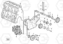 61047 Valve mechanism MC90B S/N 71000 -, Volvo Construction Equipment