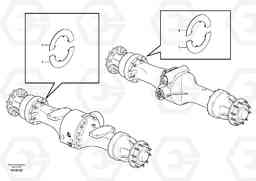 32891 Hub protection L120E S/N 16001 - 19668 SWE, 64001- USA, 70701-BRA, Volvo Construction Equipment