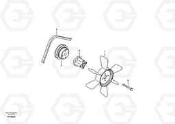 35946 Cooling fan mounting EC55B, Volvo Construction Equipment