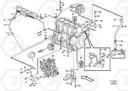 58473 Lubricating oil system MC90B S/N 71000 -, Volvo Construction Equipment