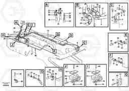 102022 Hoses to fan drive L220E SER NO 4003 - 5020, Volvo Construction Equipment