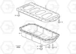 23520 Oil sump EC35C, Volvo Construction Equipment