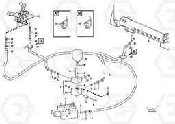 8155 Servo - hydraulic, feed and return lines L220E SER NO 4003 - 5020, Volvo Construction Equipment