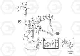 479 Hydraulic system, 3rd and 4th function. Feed and return lines. L90E, Volvo Construction Equipment