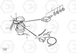 50363 Control lever. L180/L180C VOLVO BM VOLVO BM L180/L180C SER NO -2532 / -60469 USA, Volvo Construction Equipment