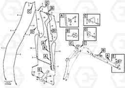 86535 Hydraulic attachment bracket digger BL61PLUS, Volvo Construction Equipment