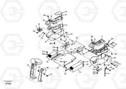 105108 Instrument panel, control panel EW145B, Volvo Construction Equipment