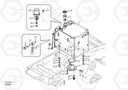 6226 Fuel tank with fitting parts EC135B SER NO 20001-, Volvo Construction Equipment