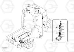 6228 Fuel filling pump with assembling details EC135B SER NO 20001-, Volvo Construction Equipment