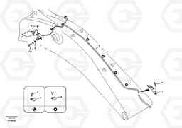 12444 Working lamp on boom EC135B SER NO 20001-, Volvo Construction Equipment
