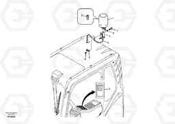 12445 Rotating beacon EC135B SER NO 20001-, Volvo Construction Equipment