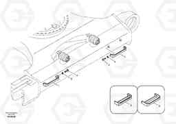 5536 Foot step EC135B SER NO 20001-, Volvo Construction Equipment