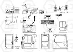 9772 Decal, inner location EC135B SER NO 20001-, Volvo Construction Equipment