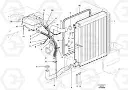 54998 Radiator installation - D9 G900 MODELS S/N 39300 -, Volvo Construction Equipment