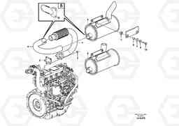 56831 Exhaust system MC70B, Volvo Construction Equipment