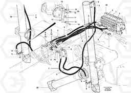 105920 Blade lift circuit G900 MODELS S/N 39300 -, Volvo Construction Equipment