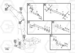 95645 Links to boom EC360B SER NO INT 12152- EU&NA 80001-, Volvo Construction Equipment