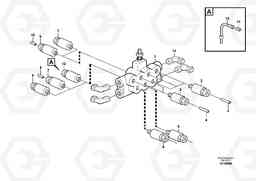 48362 Distribution block, B2. L120E S/N 16001 - 19668 SWE, 64001- USA, 70701-BRA, Volvo Construction Equipment