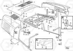 4810 Engine hood T450D, Volvo Construction Equipment