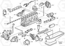 54983 Engine L330E, Volvo Construction Equipment