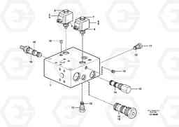 16467 Relief valve. L330E, Volvo Construction Equipment