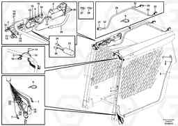 102826 Cable harnesses, cab MC80B, Volvo Construction Equipment