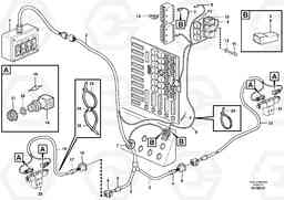 61459 Cable harnesses, belly guards L330E, Volvo Construction Equipment