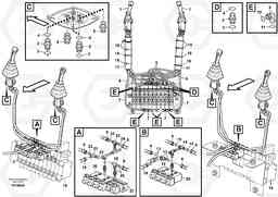 60683 Excavator Controls ISO BL71, Volvo Construction Equipment