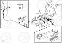 17767 Wire harness pilot ctrl MC110B, Volvo Construction Equipment