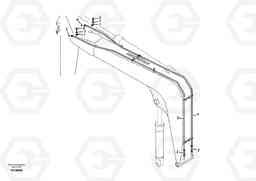 36938 Working hydraulic, hammer and shear for boom ECR88 S/N 10001-14010, Volvo Construction Equipment