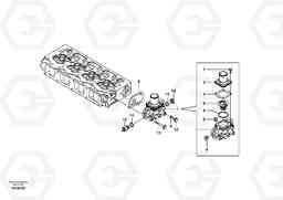 3624 Thermostat housing ECR58, Volvo Construction Equipment