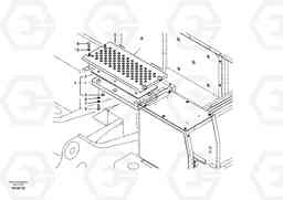 8394 Cover, control valve EC180B, Volvo Construction Equipment