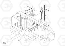 5456 Cowl frame, cover and hood EW55B, Volvo Construction Equipment