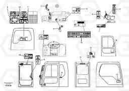 86146 Decal, inner location EC240B, Volvo Construction Equipment