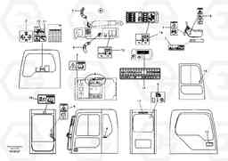 82897 Decal, inner location EC290B, Volvo Construction Equipment