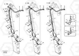 75798 Working hydraulic, slope and rotator on dipper arm EC180B, Volvo Construction Equipment