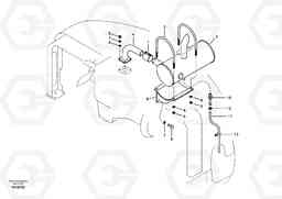 3982 Exhaust system EW55B, Volvo Construction Equipment