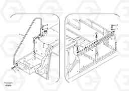 33256 Handrail EC360B, Volvo Construction Equipment