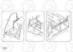 13451 Handrail EC460B SER NO INT 11515- EU&NA 80001-, Volvo Construction Equipment