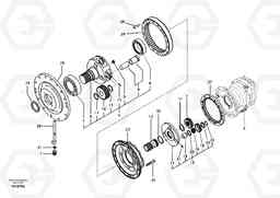 106393 Swing gearbox EC290B SER NO INT 13562- EU & NA 80001-, Volvo Construction Equipment