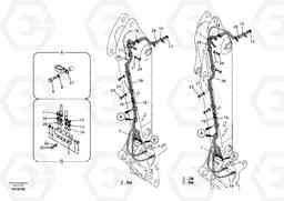 79806 Working hydraulic, quick fit on dipper arm EC360B, Volvo Construction Equipment