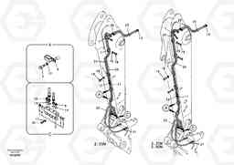 78238 Working hydraulic, quick fit on dipper arm EC460B SER NO INT 11515- EU&NA 80001-, Volvo Construction Equipment