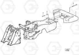 61406 Rear hitch and counterweight L220E SER NO 4003 - 5020, Volvo Construction Equipment