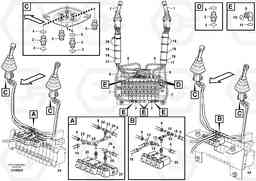 61030 Excavator Controls SAE BL71, Volvo Construction Equipment