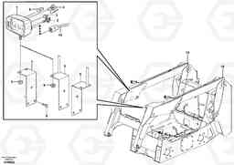 12848 Lighting, front MC90B, Volvo Construction Equipment