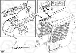 9230 Cabel harness, lighting MC80B, Volvo Construction Equipment